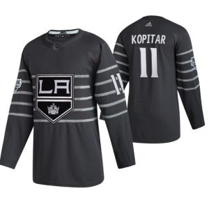 Kinder Los Angeles Kings Eishockey Trikot Anze Kopitar #11 Grau 2020 NHL All Star